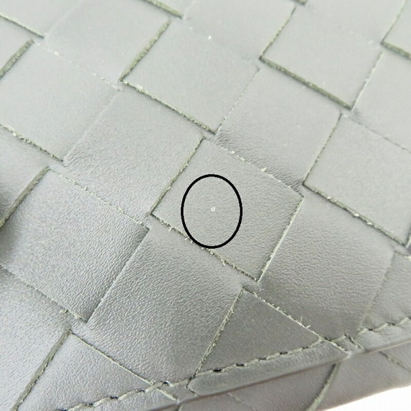 Bottega Veneta Intrecciato Flap Long Black Wallet